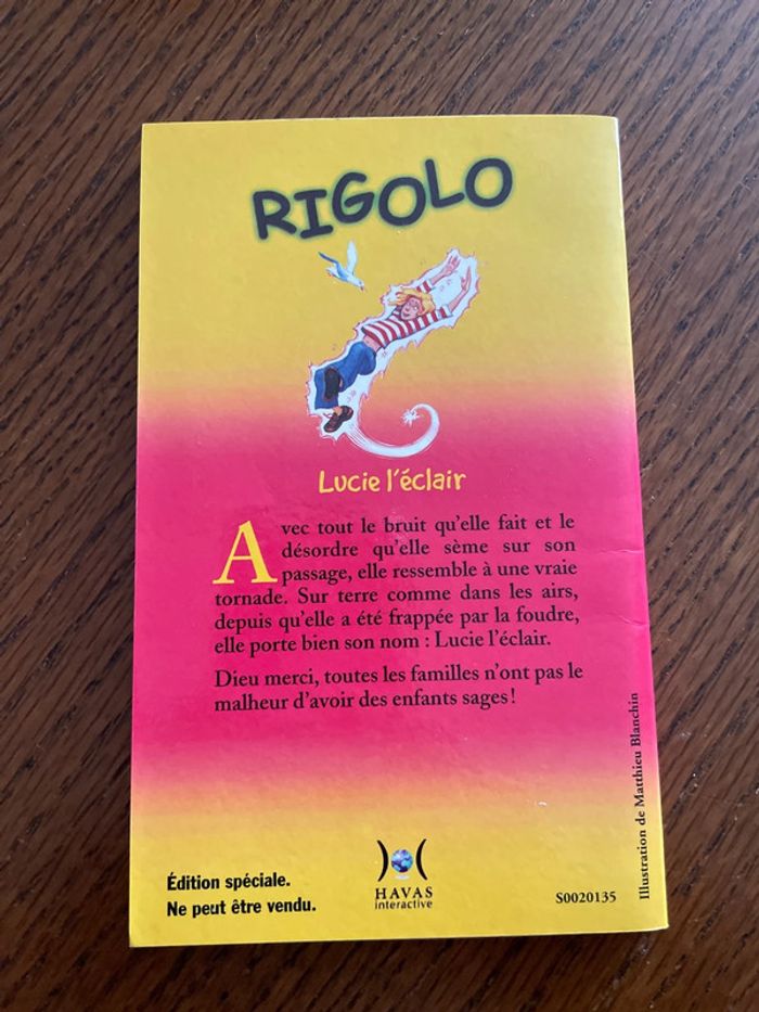 Livre de poche Rigolo - photo numéro 2