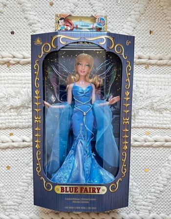 Poupée La Fée Bleue The Blue Fairy Pinocchio édition limitée Disney Designer