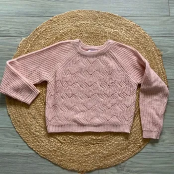 🩷 Pull femme ado rose pâle Taille XS 🩷