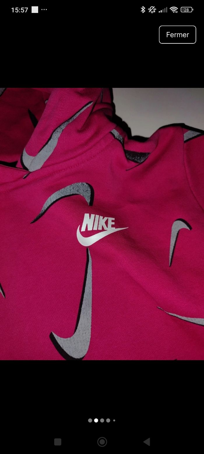 Pull Nike fille taille L - photo numéro 2