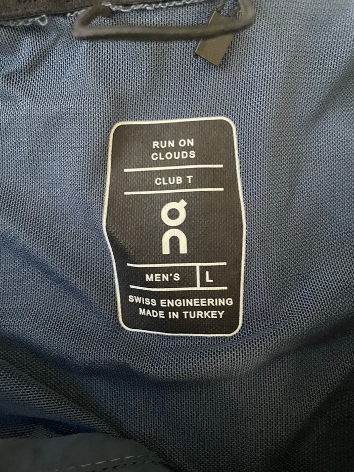 Veste oc (on cloud) running bleu - photo numéro 4