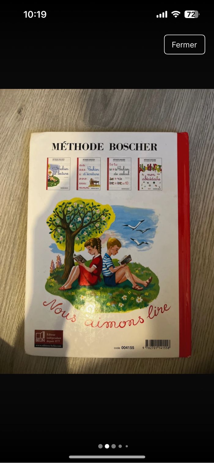 Livre méthode boscher la journée des tout petits - photo numéro 2