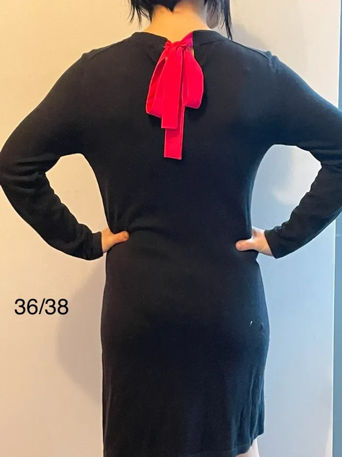 Robe pull hiver manches longues
