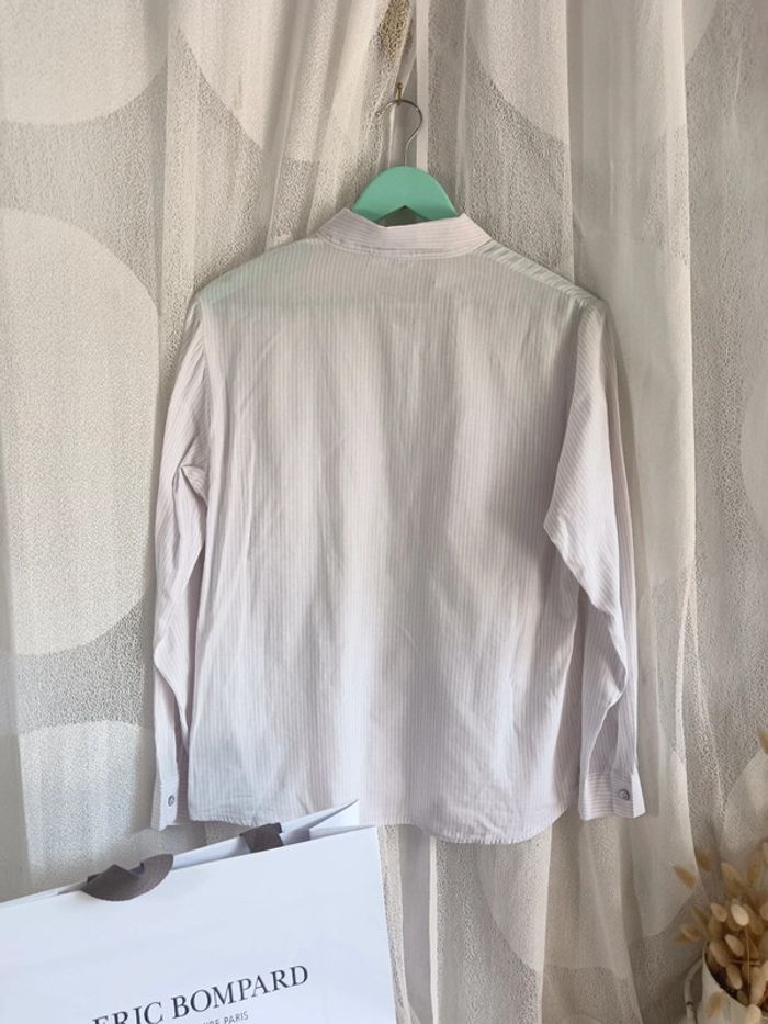 Éric Bompard | Chemise à Rayures en coton | t. M - photo numéro 13