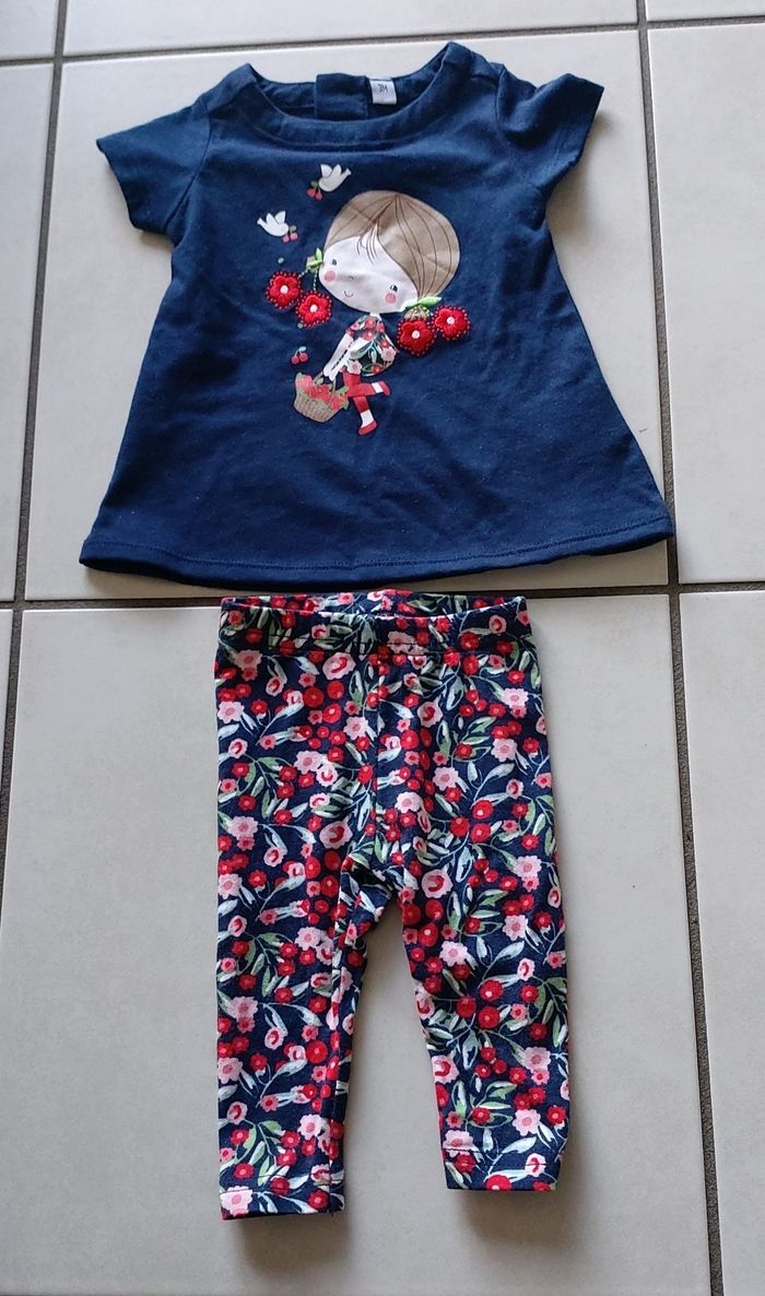 Joli Ensemble 3 mois porté 1 fois