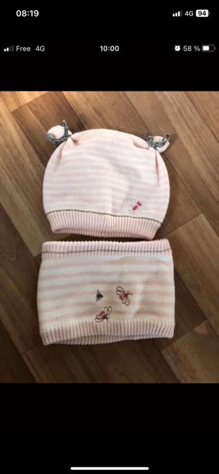 Bonnet tour de cou catimini taille 49