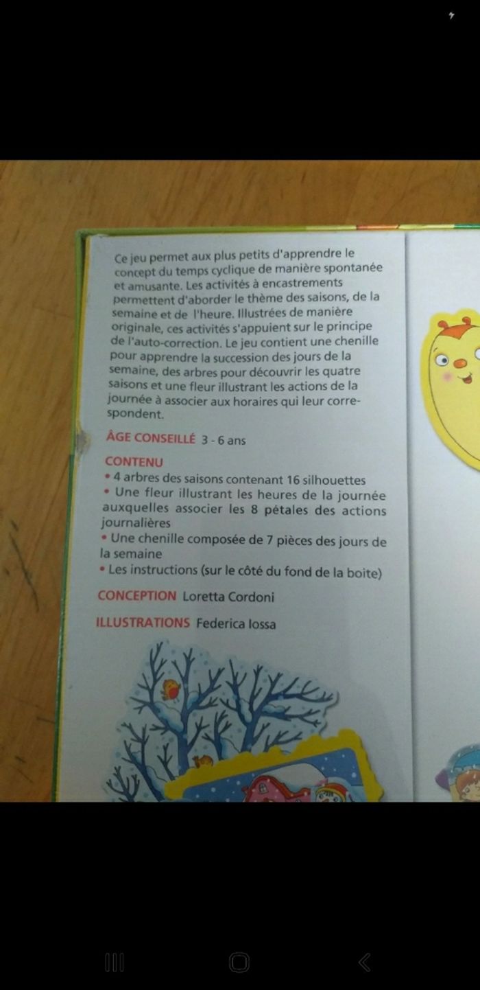 Les saisons et l'heure. De 3 à 6 ans - photo numéro 5