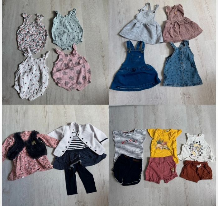 (Gros) lot vêtements bébé fille 9 mois très bon etat - photo numéro 10