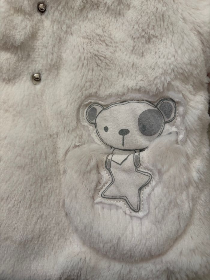 Veste 3 mois fourrée - photo numéro 2