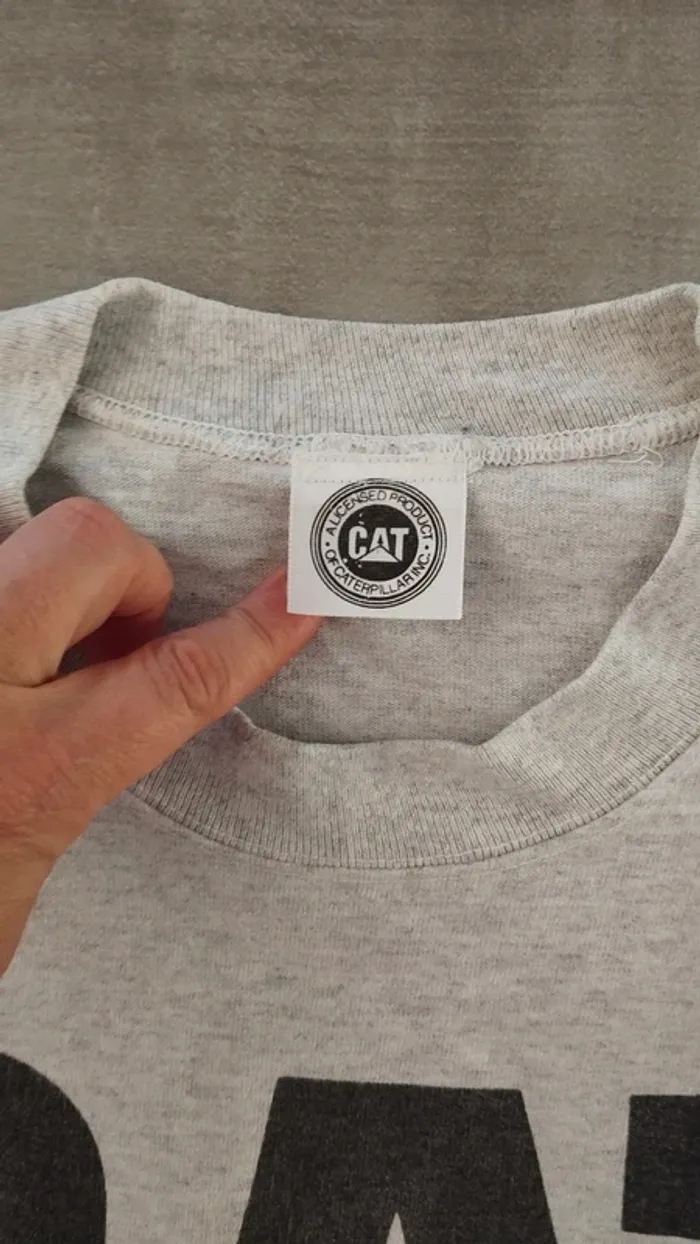 Tee-shirt épais cat homme taille 38/40 - photo numéro 8