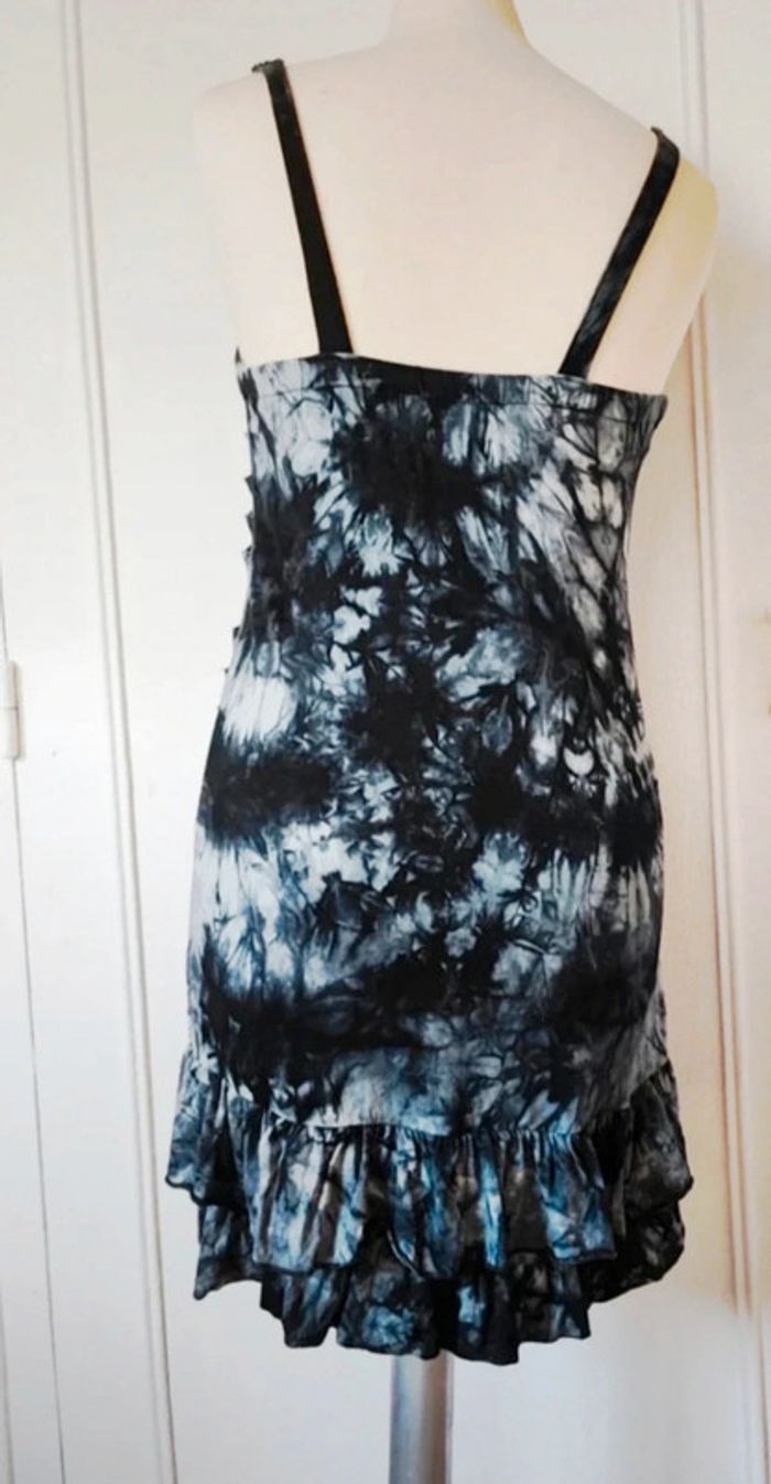 💎 Robe femme rockabilly t s 36 noir argenté - photo numéro 3