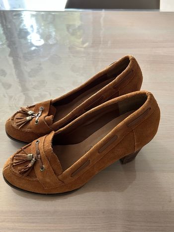 Chaussures à talon marron t37