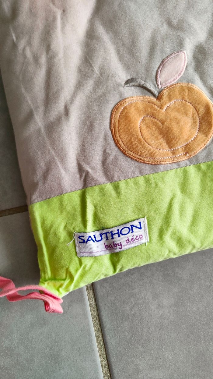 Tour de lit et couvre lit assorti SAUTHON - photo numéro 2
