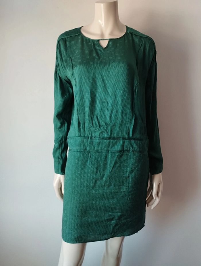Robe Erinly couleur Émeraude taille 38