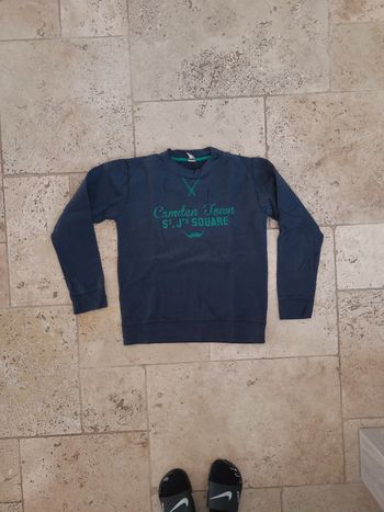 Sweat bleu marine Tape à l'oeil