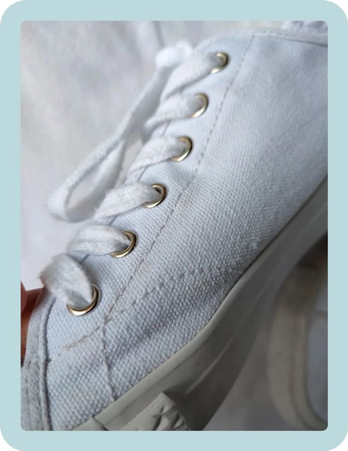Baskets blanches fila mixte 39 - photo numéro 6