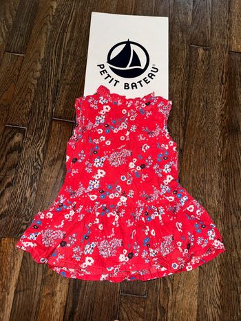 Robe petit bateau 12 mois