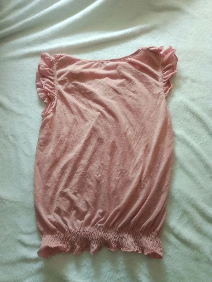 Blouse vieux rose taille 2 - photo numéro 5