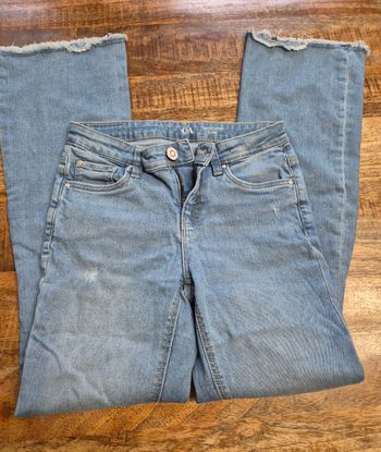 Jeans jambes évasées 14 ans 164cm