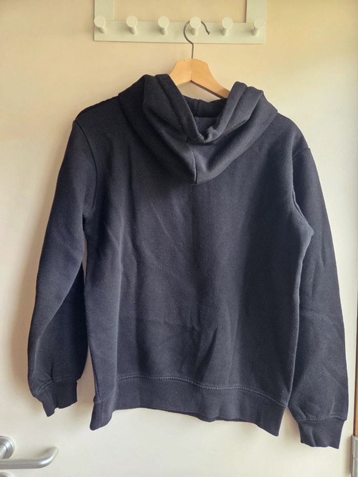 Sweat noir à capuche smog - taille s - photo numéro 5