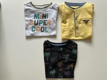 Lot 3 t-shirts garçon