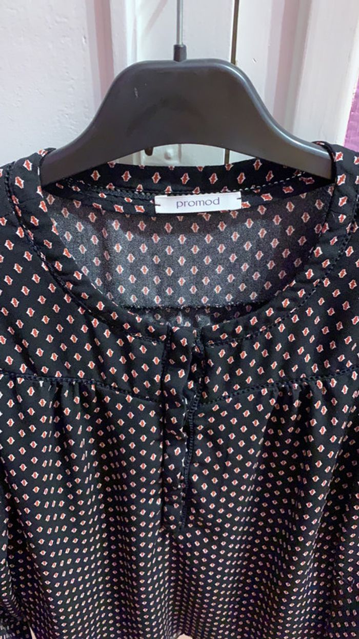 Blouse noire Promod - photo numéro 2