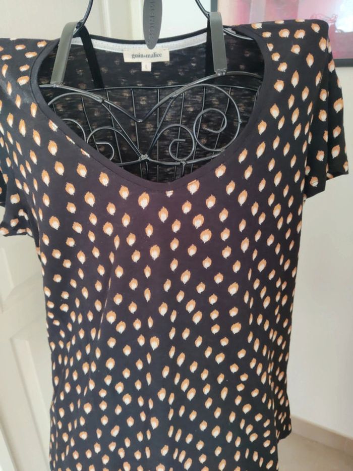 Tee shirt grain malice - photo numéro 3