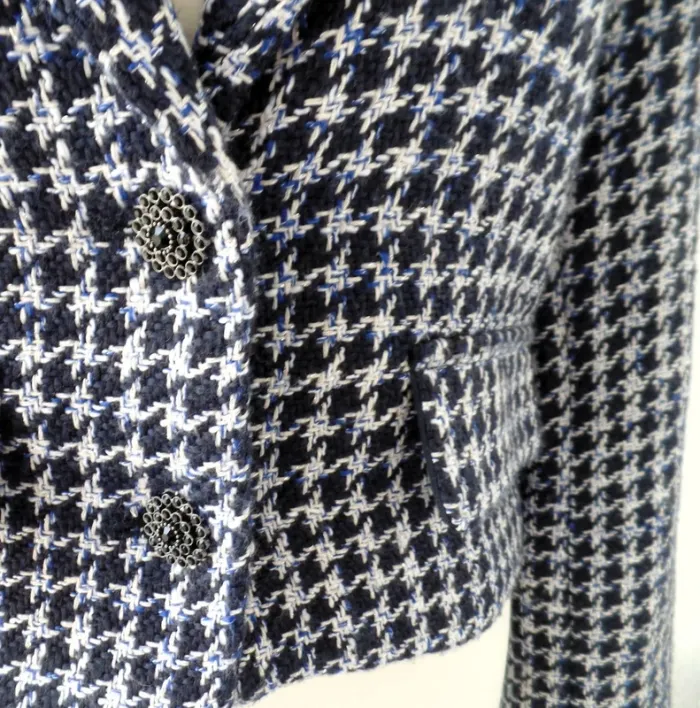 Veste-tailleur tweed chic T.36/38 - photo numéro 10