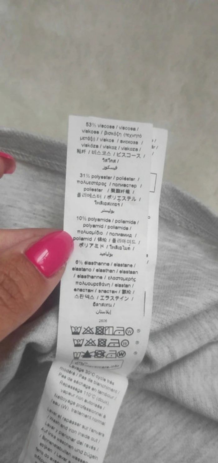 Petite robe Polo grise col blanc sans manches Way by IKKS XS zip décolleté - photo numéro 11