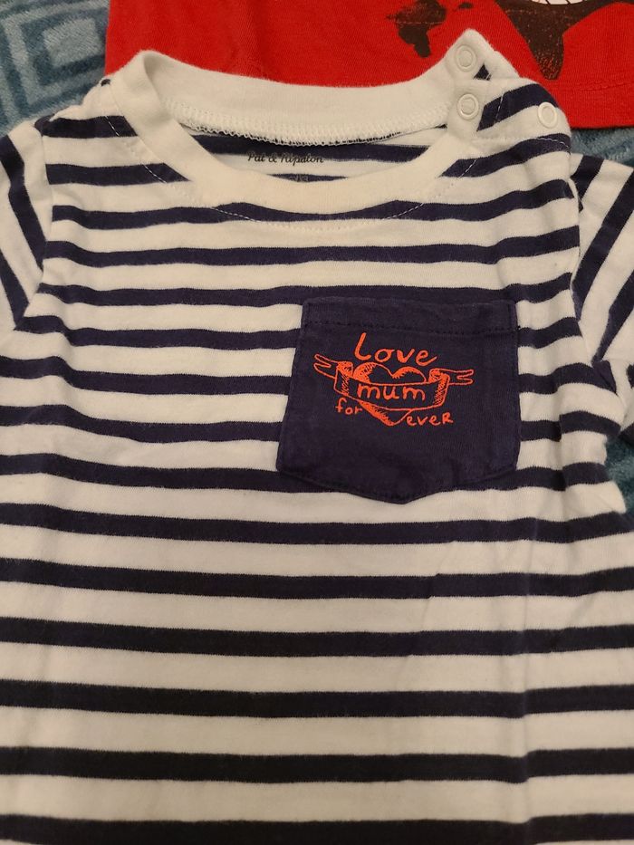 Lot t-shirts 6mois - photo numéro 6