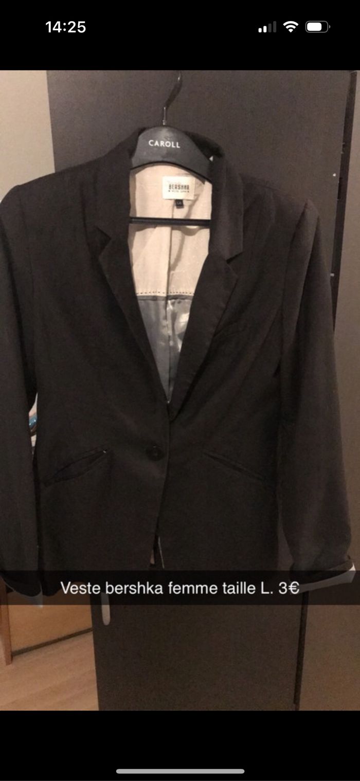 Veste bershka taille L