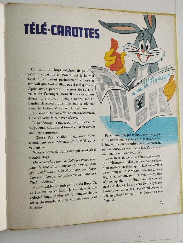 Livre bugs Bunny - photo numéro 7