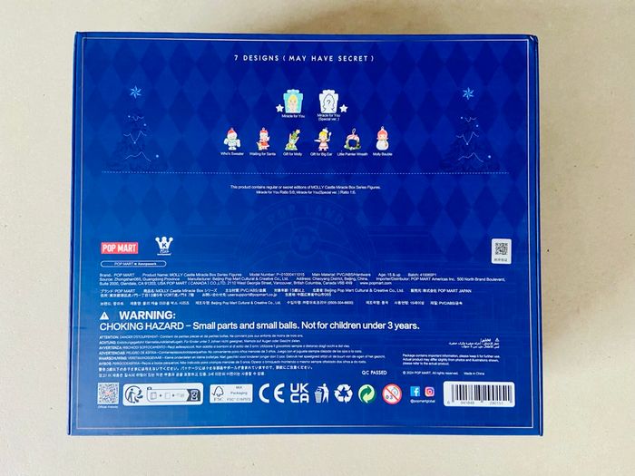 Pop Mart Coffret Castle Miracle Box Molly Christmas 2024 - photo numéro 3