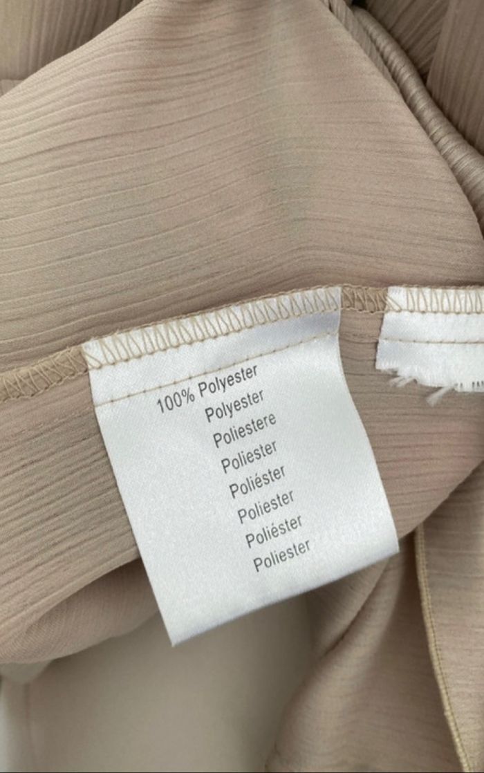 Joli haut beige Tissaia taille 44 - photo numéro 7