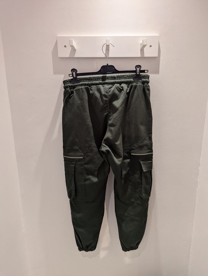 Pantalon jogging cargo kaki Sedan Taille S - photo numéro 4