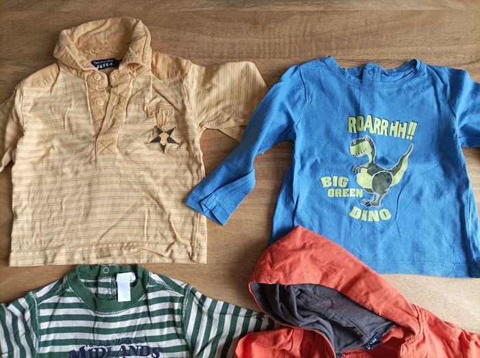 Lot 4 hauts ml 12 mois - photo numéro 2