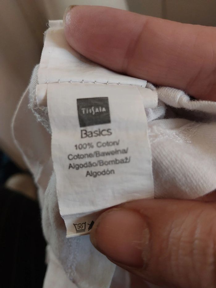 Tee-shirt blanc avec une glace Taille 3 ans - photo numéro 3