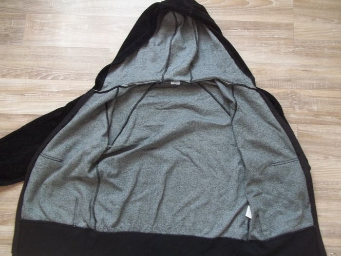Gilet sweat velours noir 14 ans/156 cm - photo numéro 4