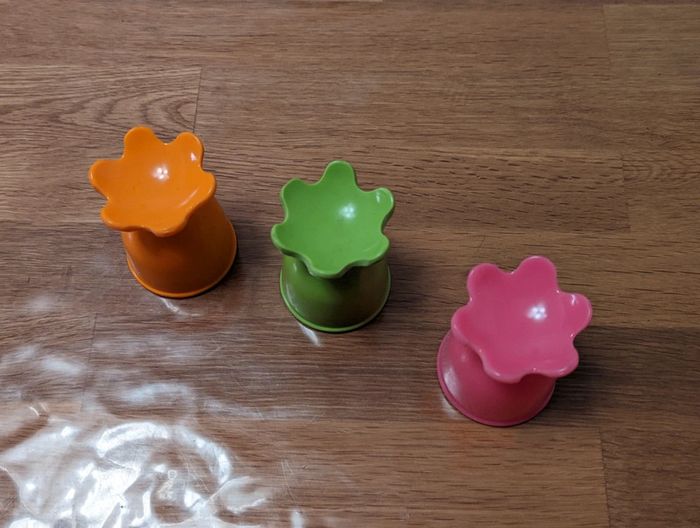 Lot de 3 coquetiers design - photo numéro 5