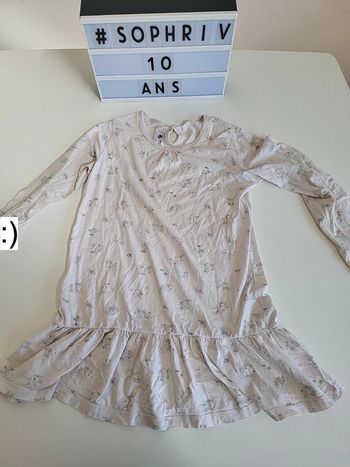 Chemise de nuit manches longues 10 ans