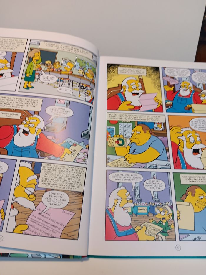 Livre Bande dessinée les Simpson Du homer pour les fêtes - photo numéro 5
