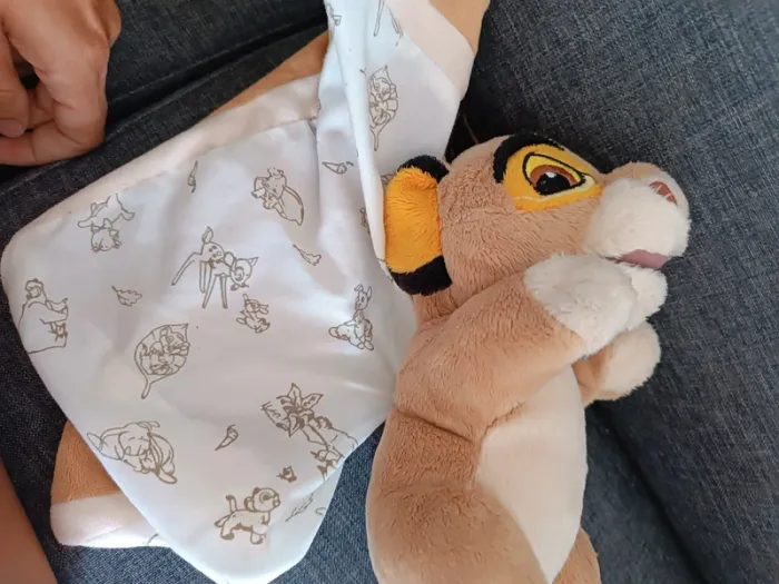 Peluche doudou simba neuf - photo numéro 4