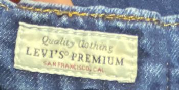 👖 Levi’s Premium • Blue Denim Classic