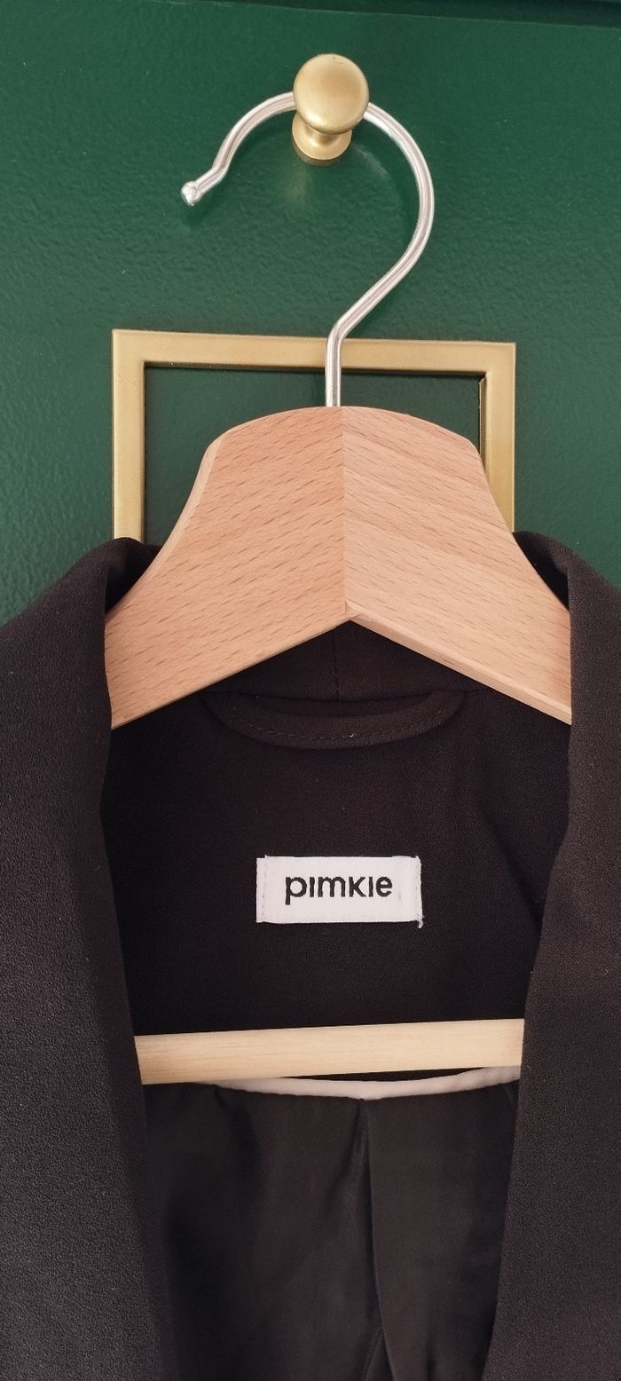 Veste blazer noire Pimkie taille 34 - photo numéro 4