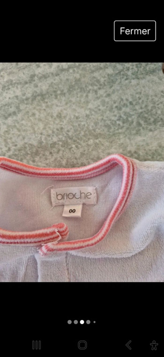 Pyjama bébé fille. Brioche - photo numéro 2