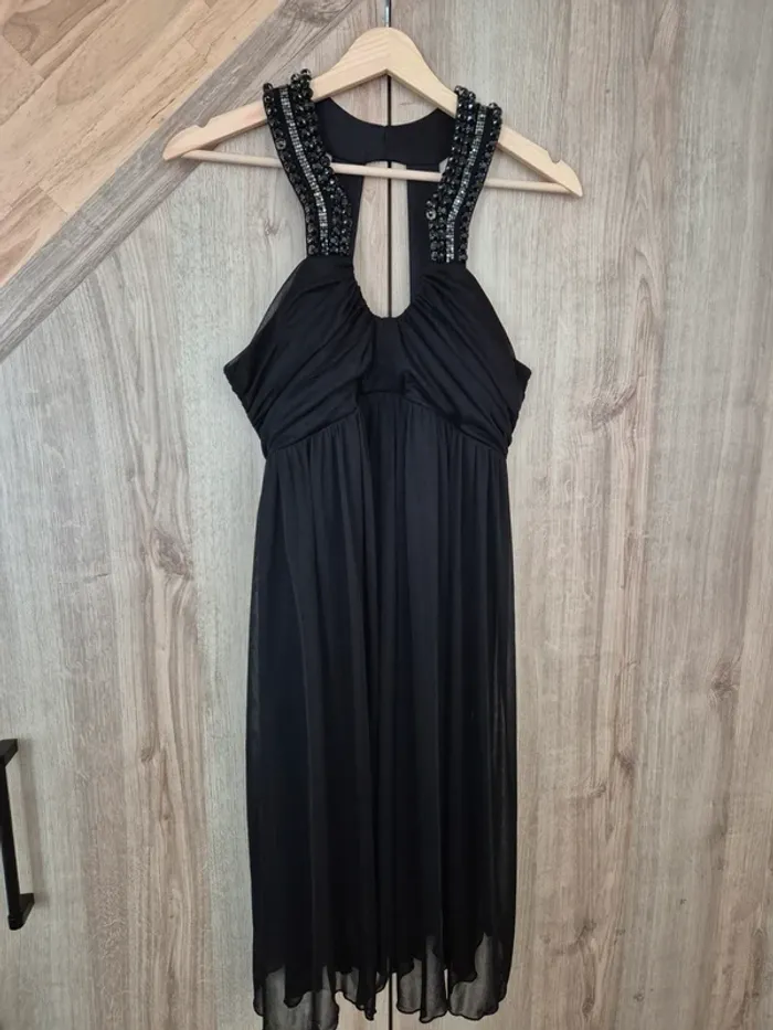 Robe de soirée noir courte
