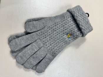 Paire de gants gris vivienne Westwood 