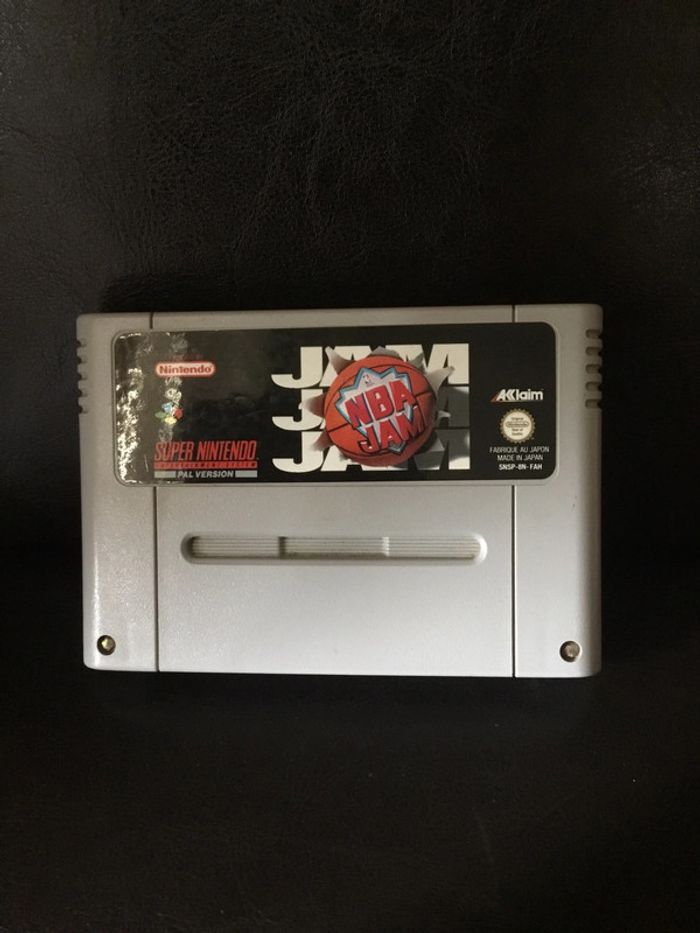Jeu Snes Nba Jam pal Fah