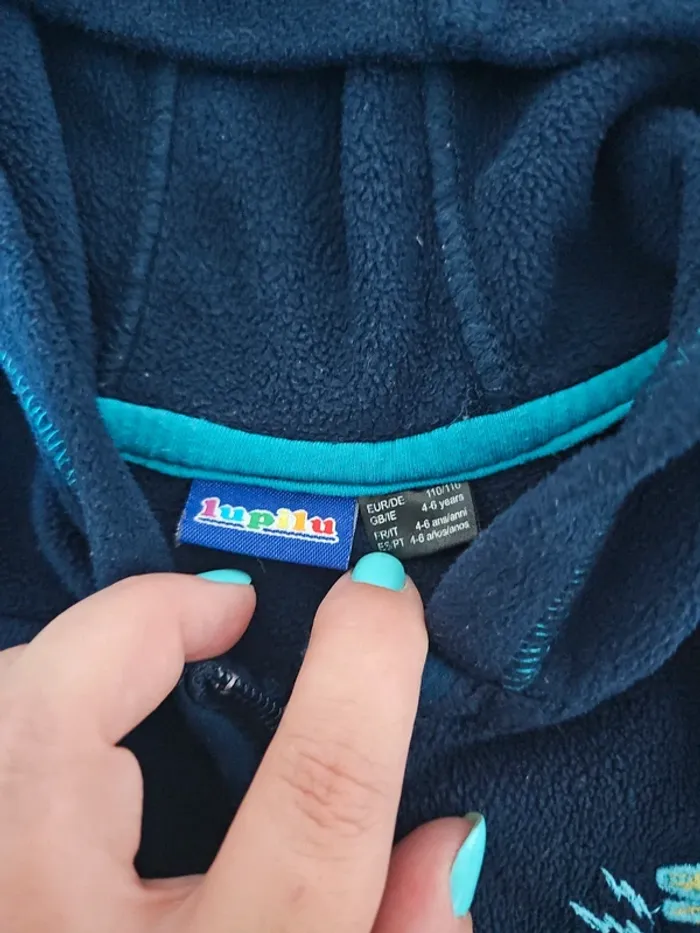 Gilet polaire dino 4/6 ans - photo numéro 3