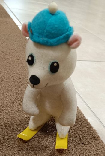 Peluche ski ours